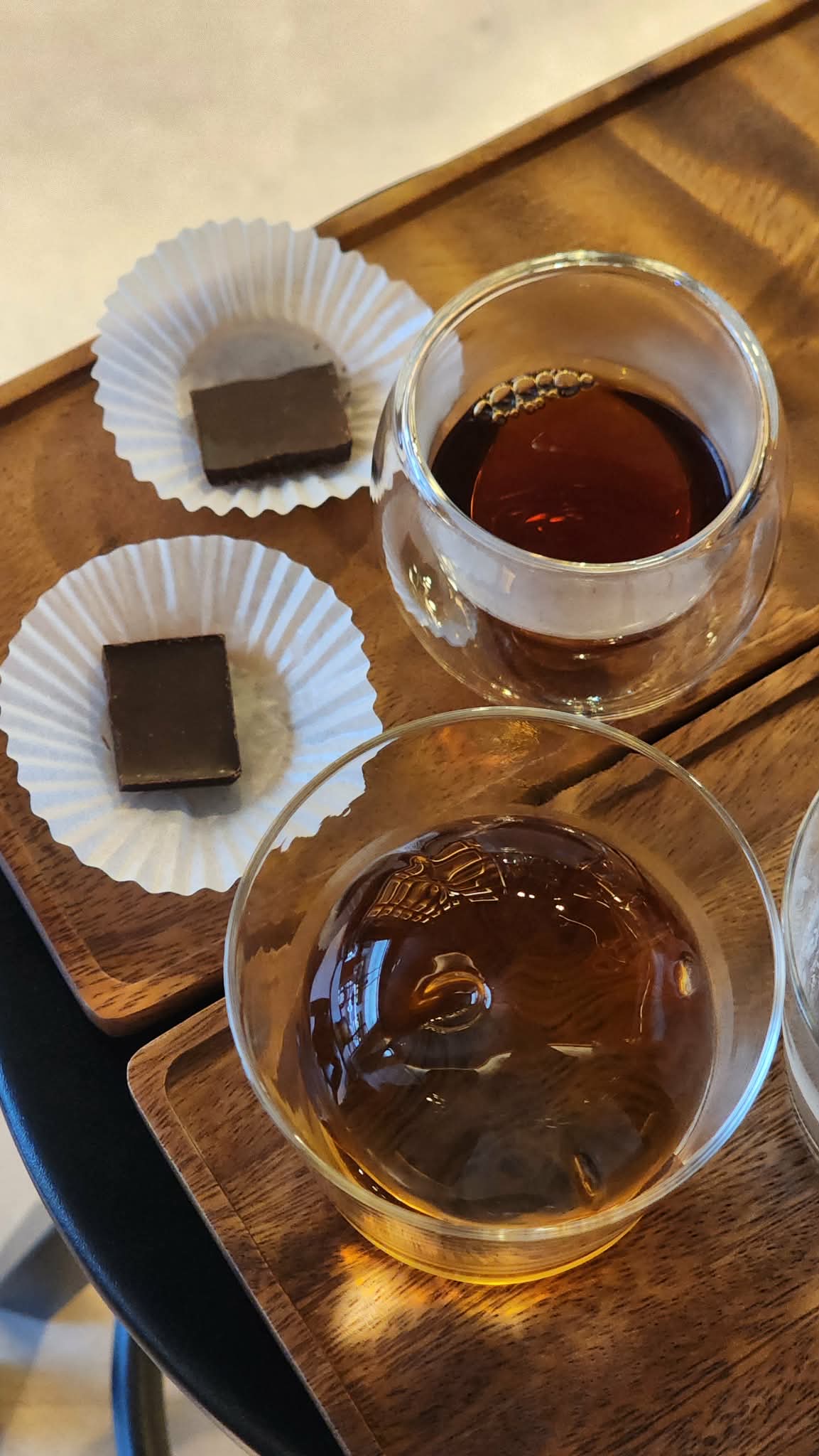 コーヒーとチョコレートのペアリング