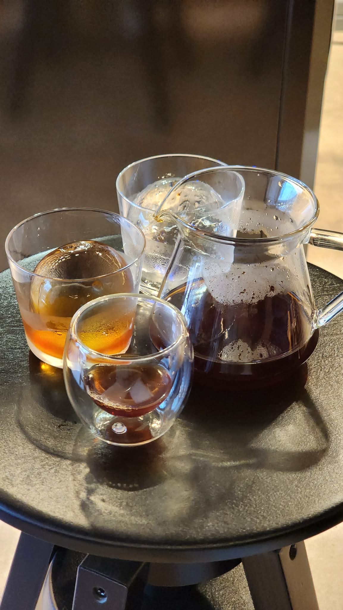 コーヒーセット提供風景
